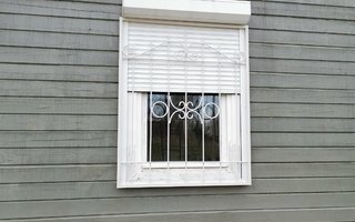 решетка кованная прямая не распашная